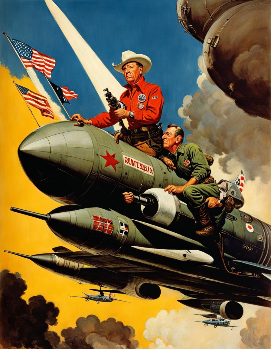 Slim Pickens in Dr. Strangelove