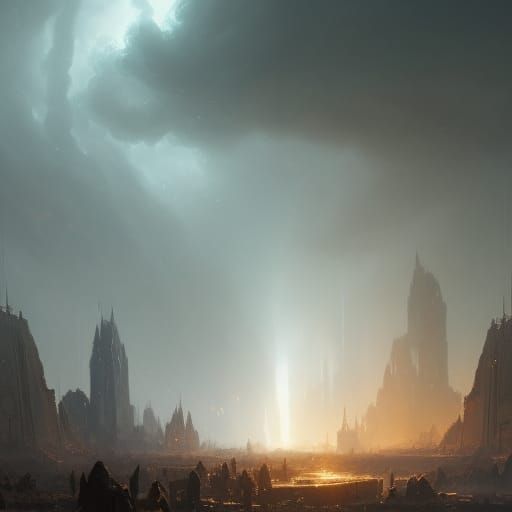 Armageddon Aftermath: Dark Fantasy Concept Art