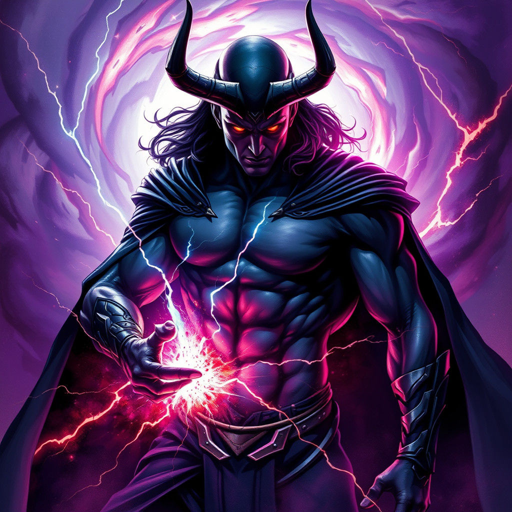 Loki: God of Mischief in Dark Majesty