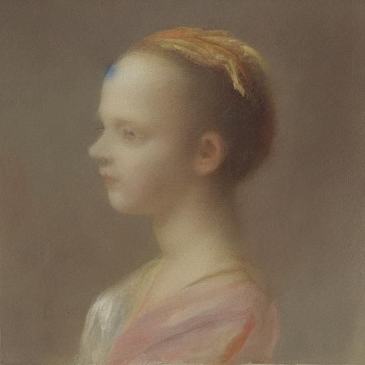 Romantic Realism Portrait of a Couple