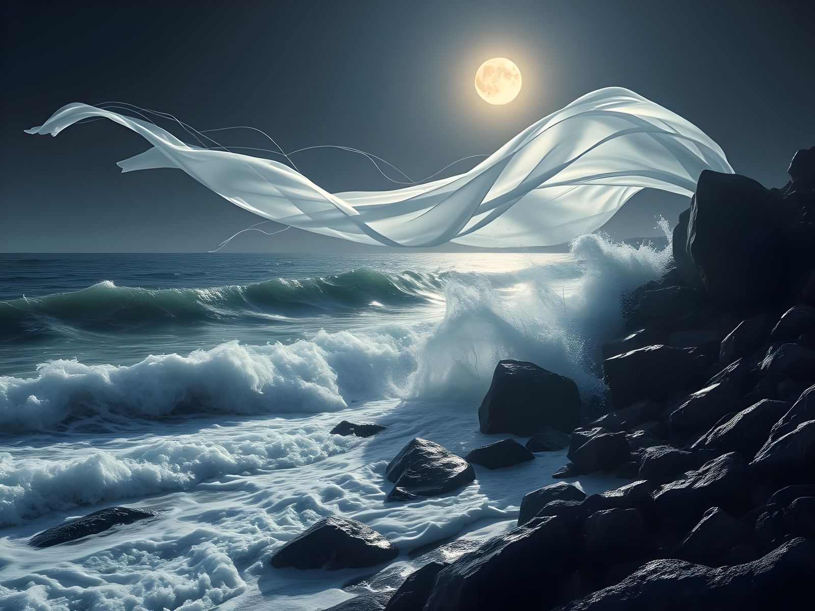 Silk, Tides, and Wind.