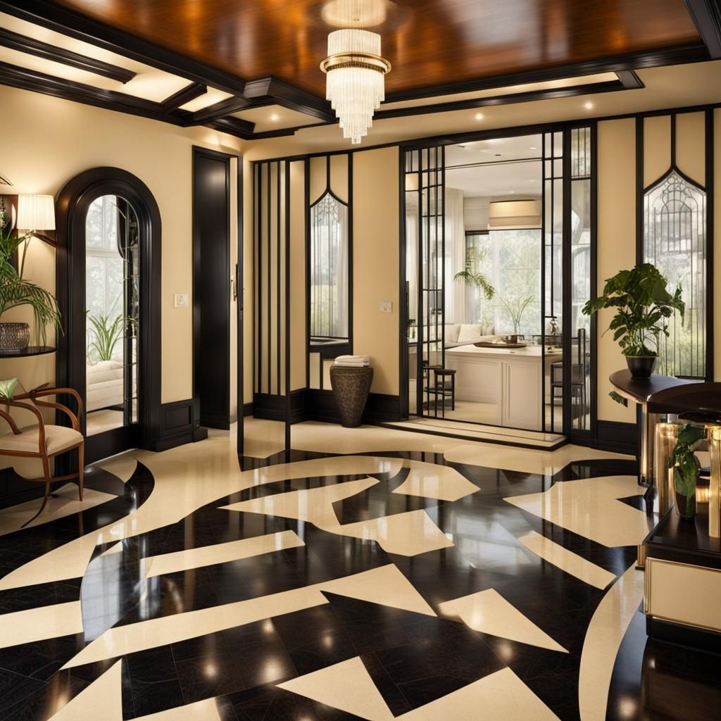 Elegant Art Deco Home Design from the 1920s