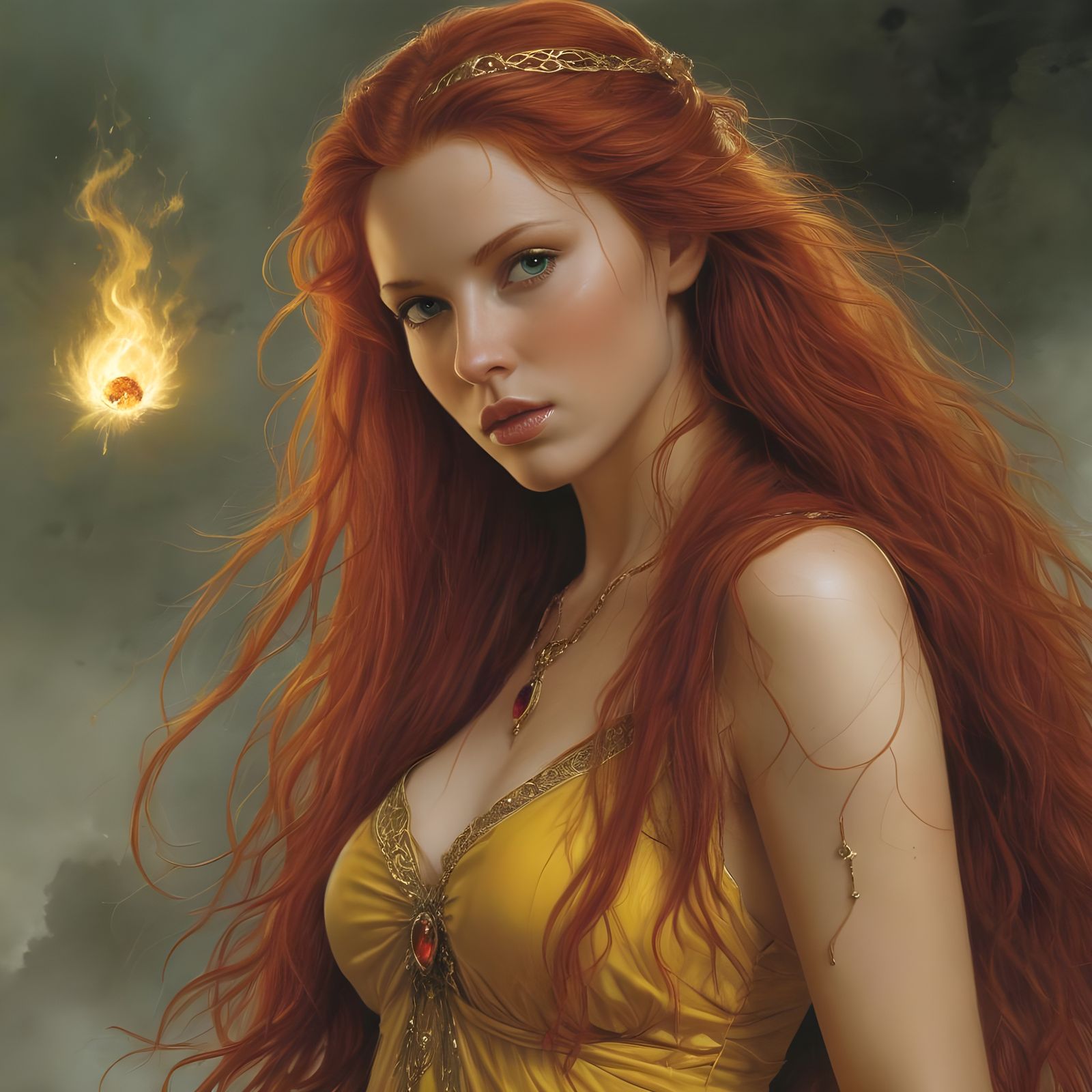 Sunniva Goddess Unleashes Fiery Magic