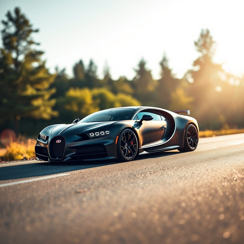 Bugatti Chiron Super Sport in Majestic Carbon Fiber Finish