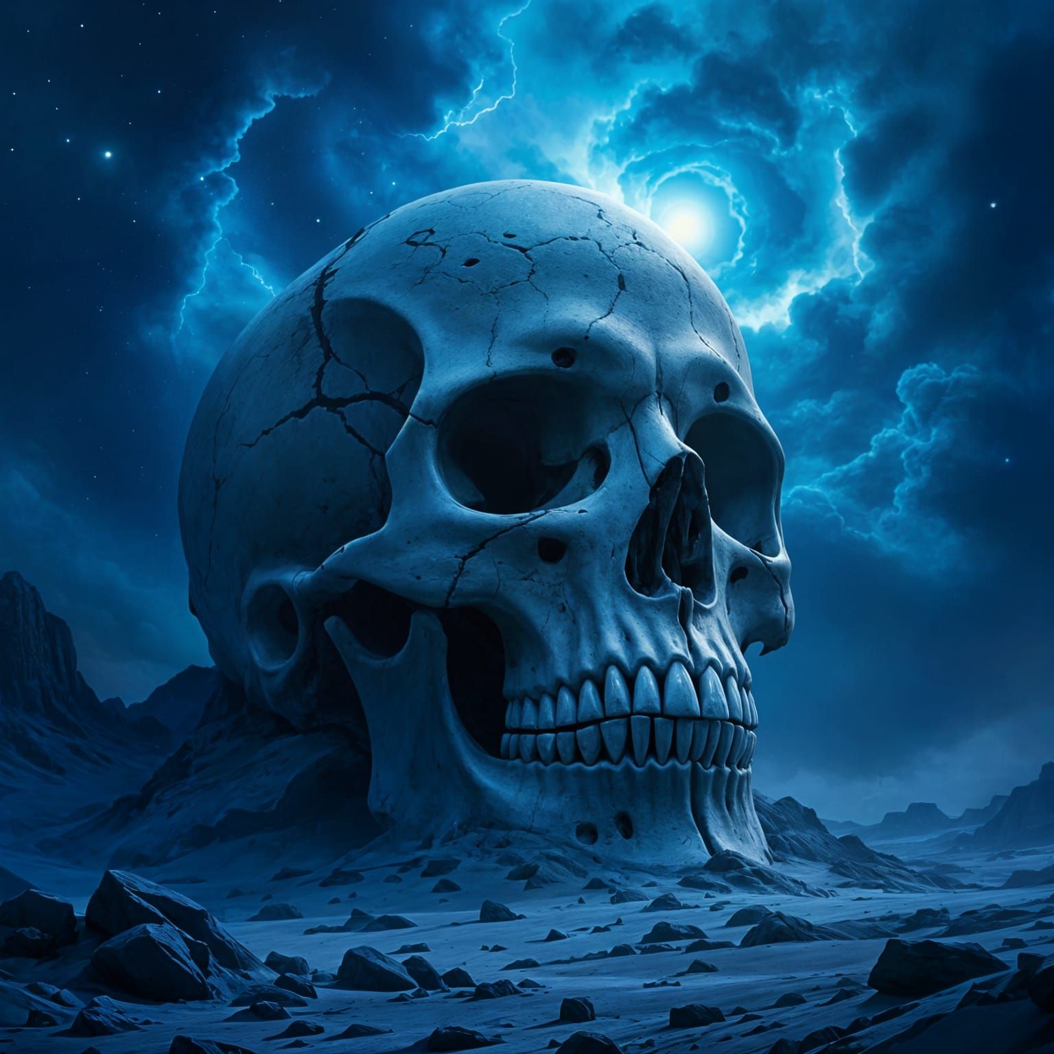 Skull extraterrestrial