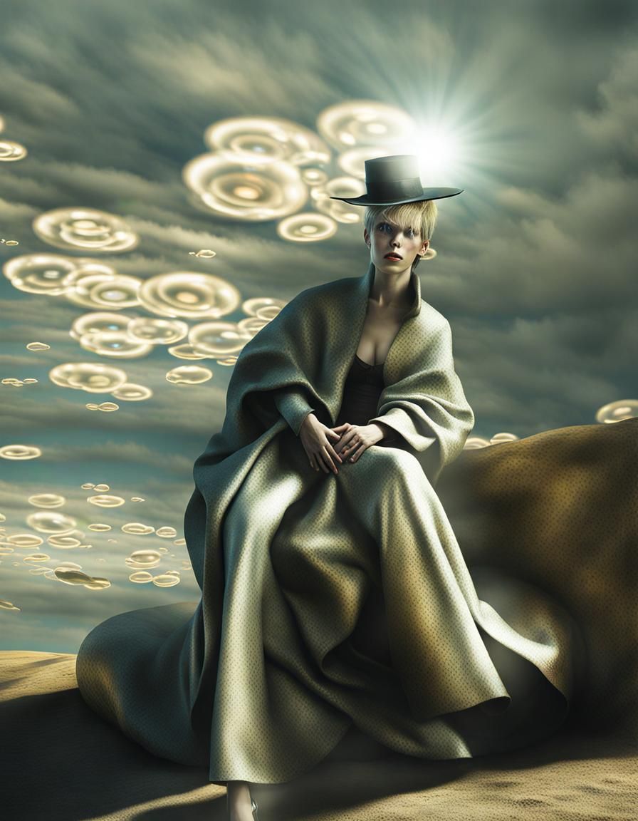 Magical Prism Celebration in Photorealistic Style