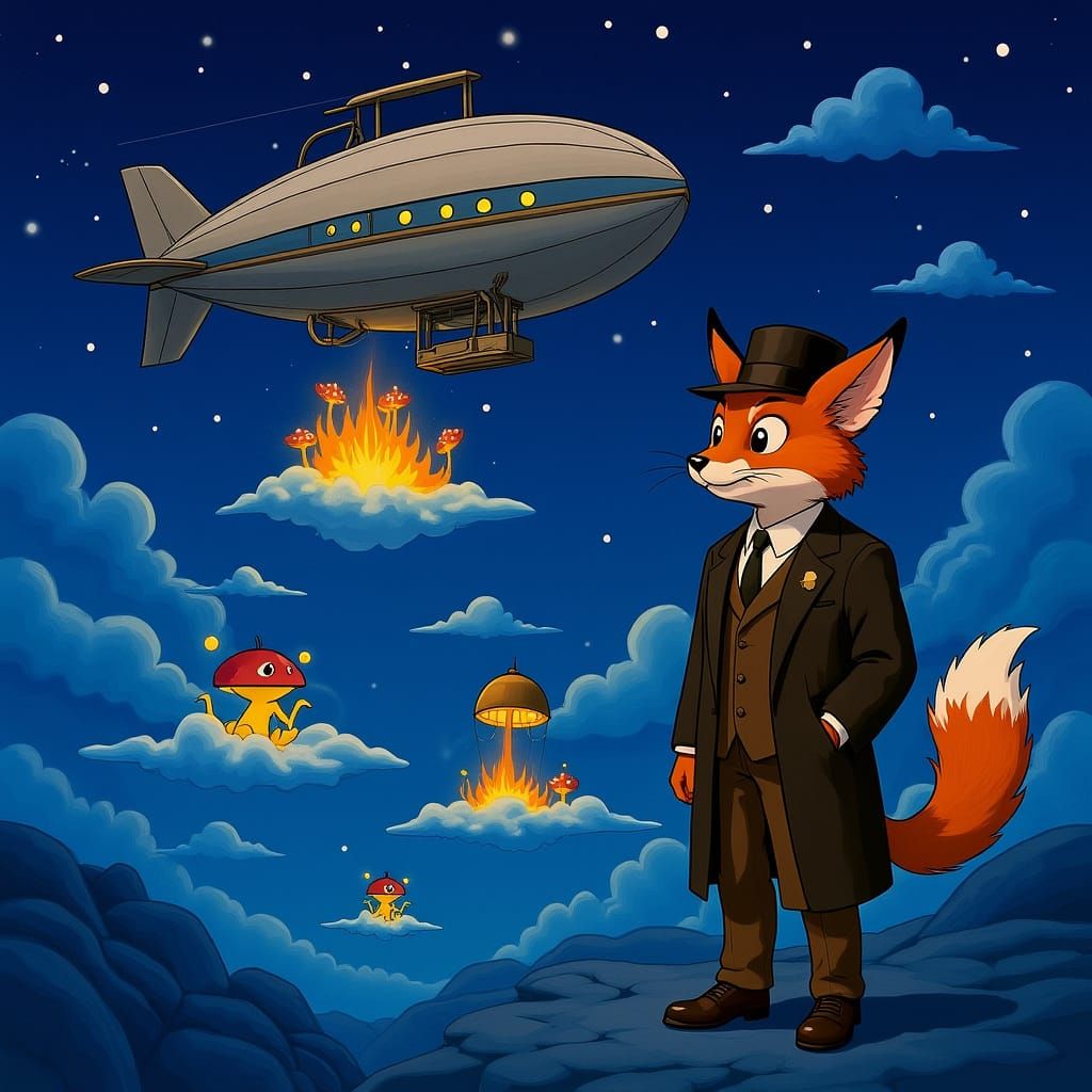 Retro-futuristic travel