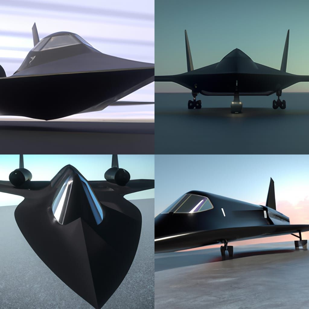 Lockheed Martin SR-72 Darkstar: Photorealistic Futurism