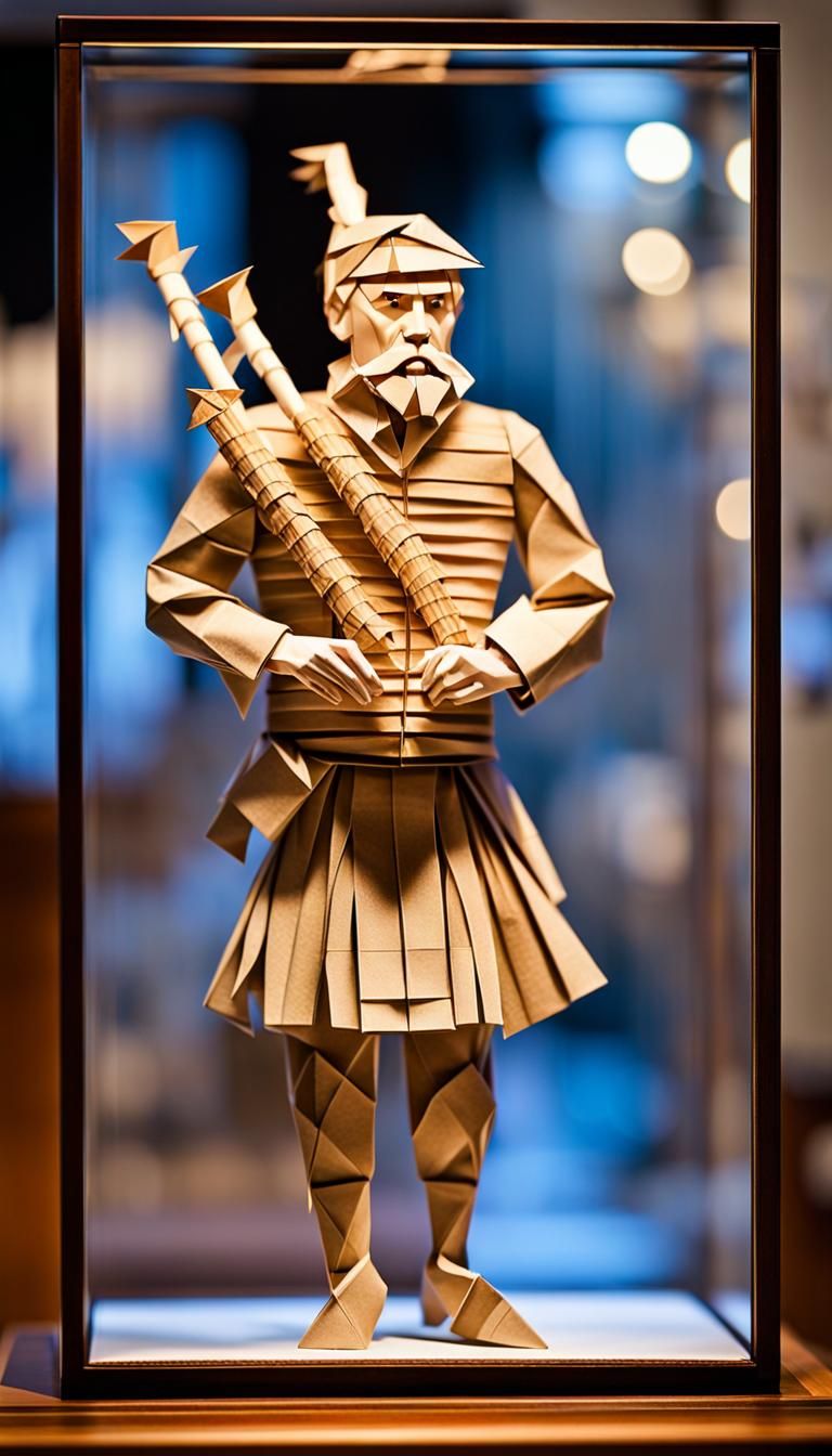 Tartan Folds: A Highland Tribute in Origami (Piper 2)