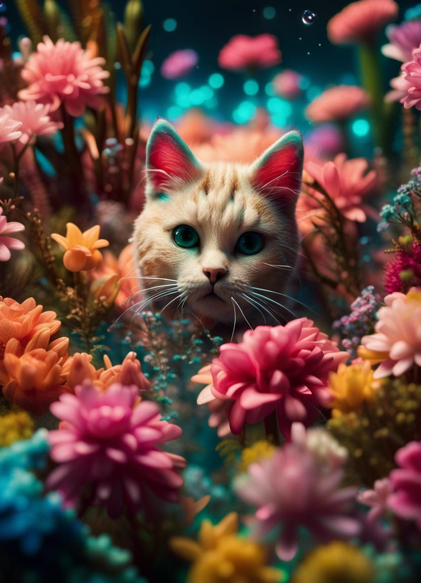 Underwater Cat