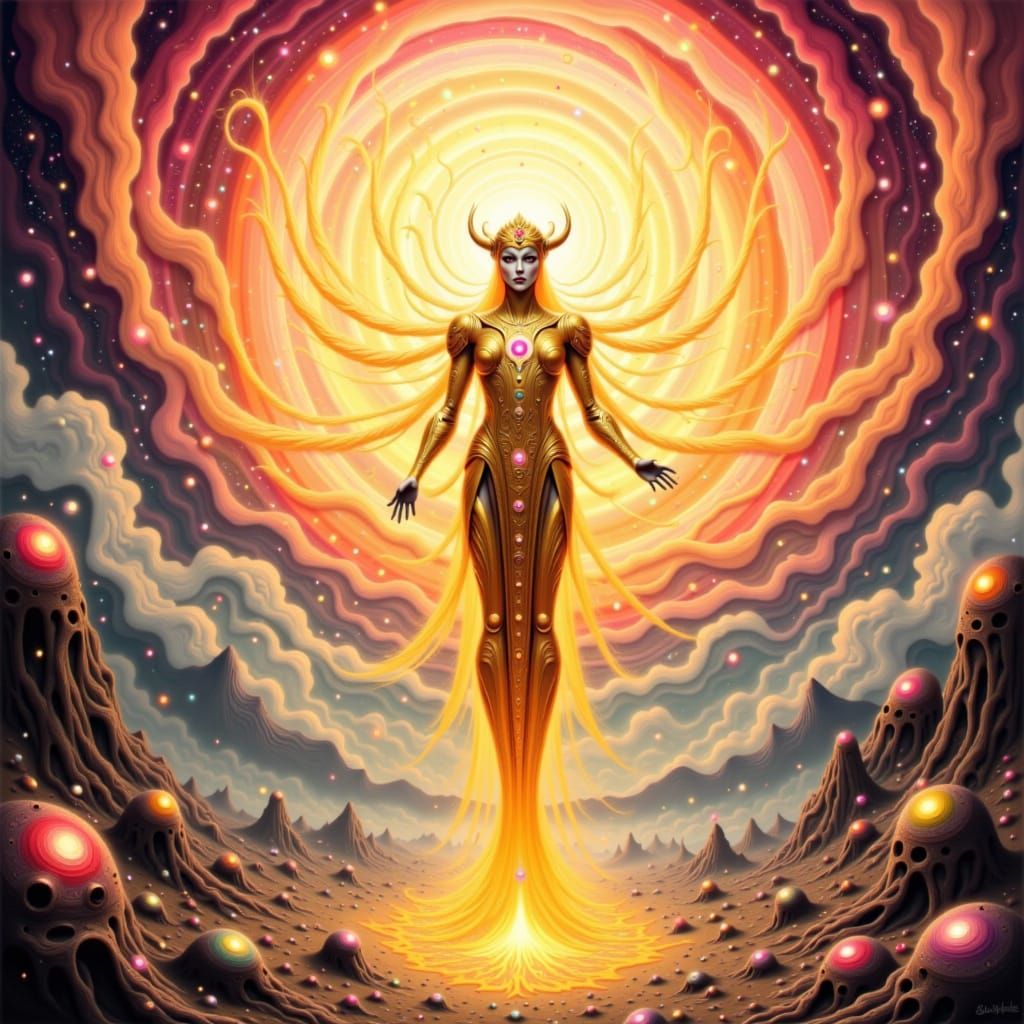 Golden Roomba Victorious in Digital Vortex