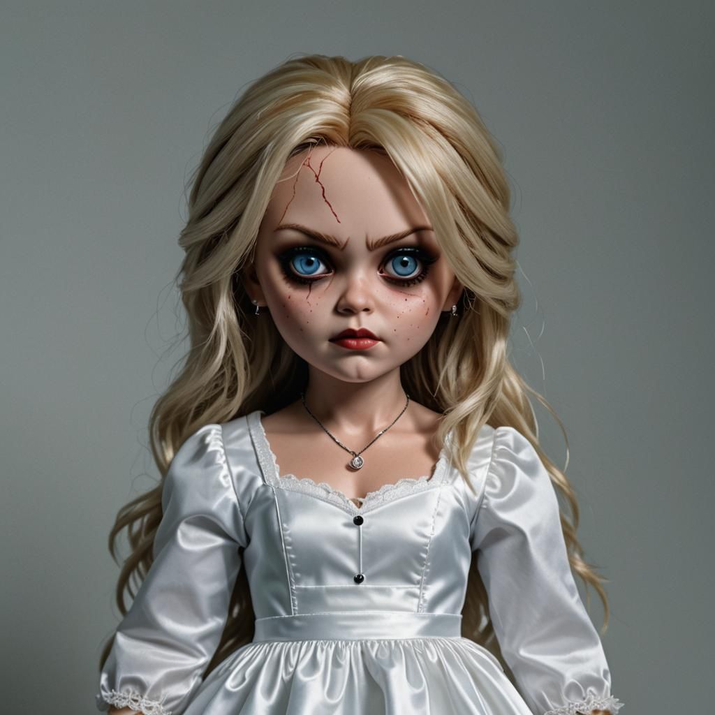 Tiffany from Bride of Chucky in White Dress