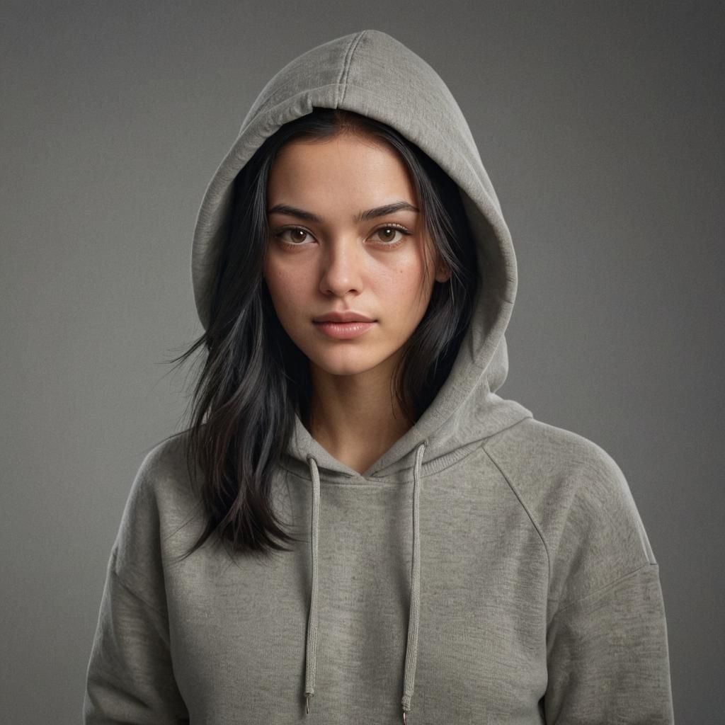 Hyper-Realistic Portrait of Woman with Volumetric Lighting