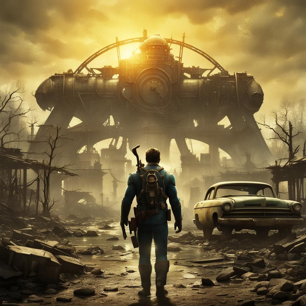 Fallout 4 Movie Poster Art