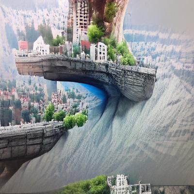 Detailed Abstract Matte Painting