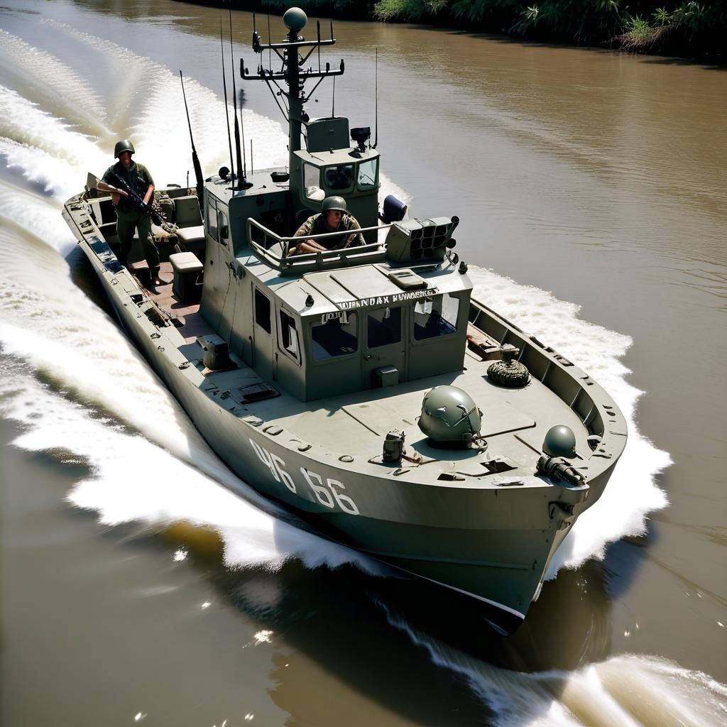 Vietnam War Era Patrol Boat Riverine (PBR)