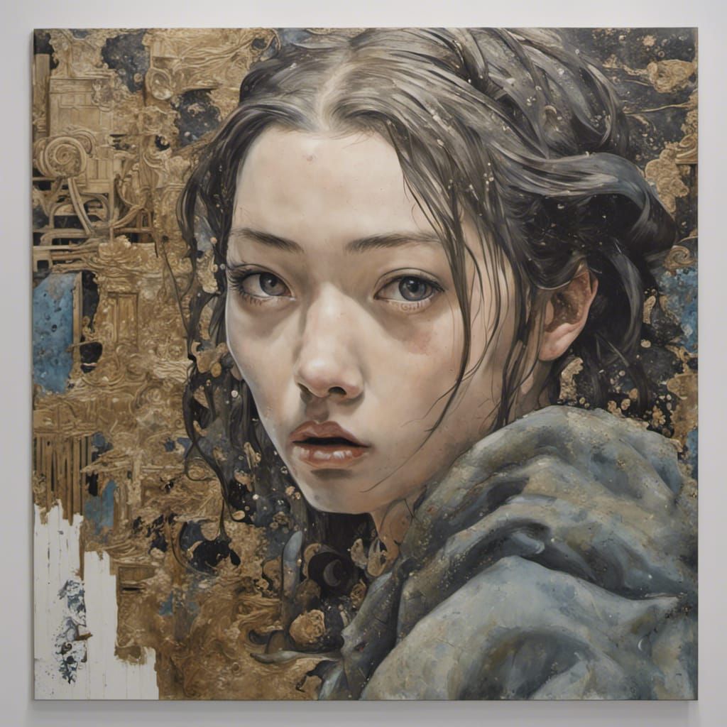 Eclectic Art Styles Fusion: A Detailed AI Painting