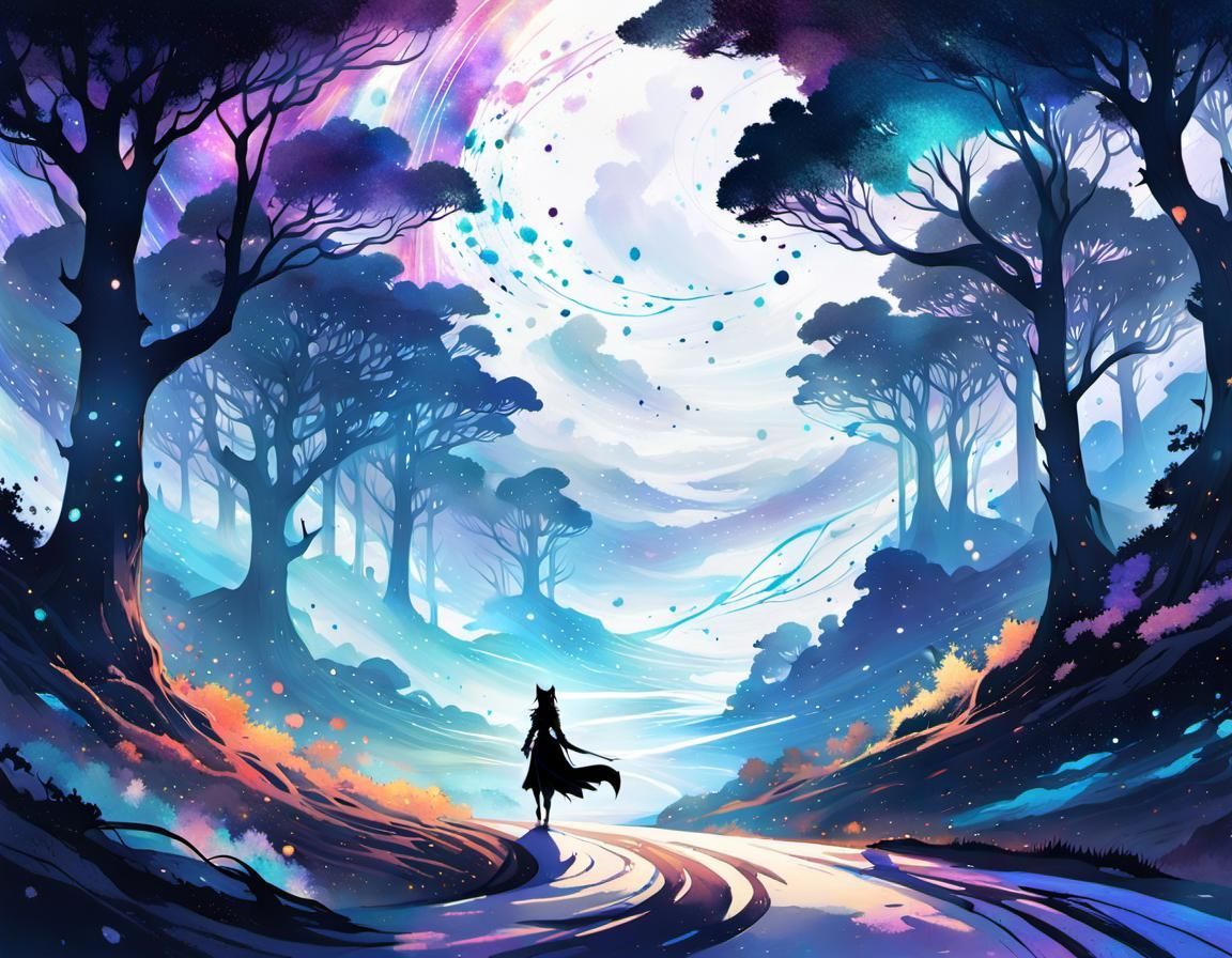 Ink Knight's Journey to Astral Oasis