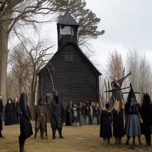 Surviving the Salem Witch Trials: A Dramatic Scene