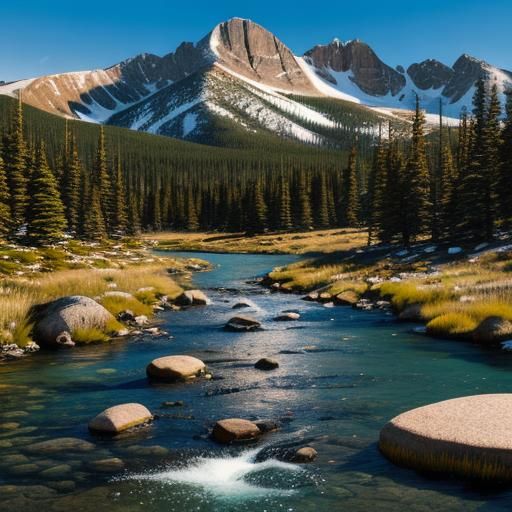 Rocky Mountain National Park AI Recreation