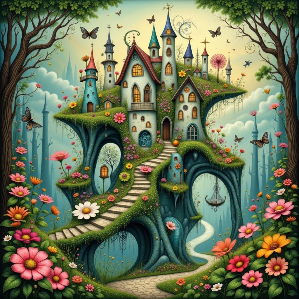 Whimsical Nouveau & Bohemian Artistry