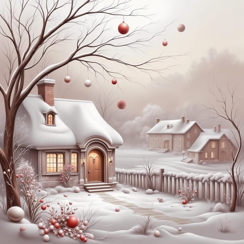 Soft Winter Dark Chocolate Aesthetic