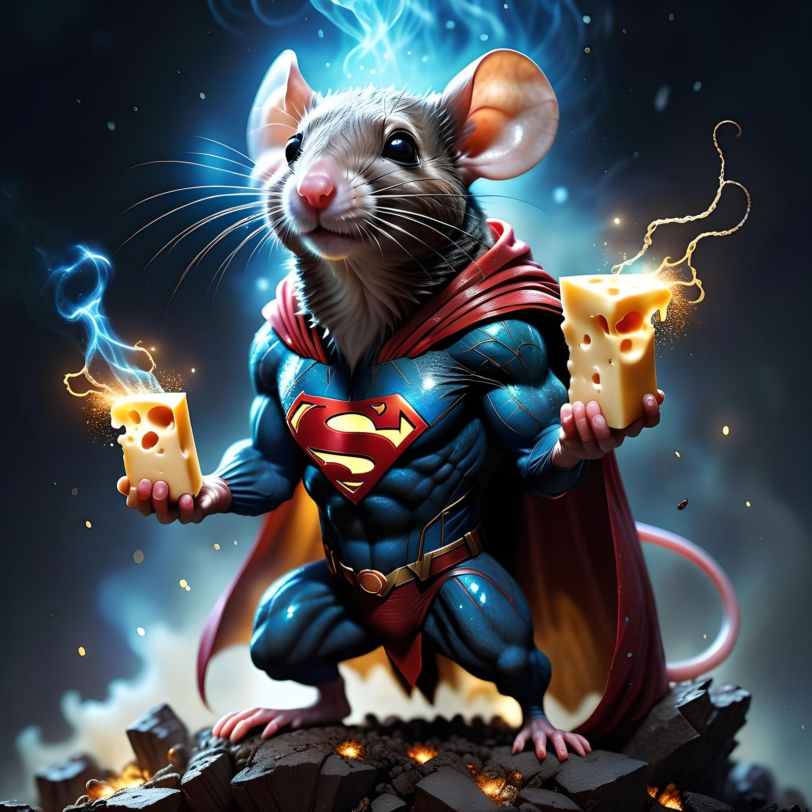 SuperMouse, Protector of The Cheese