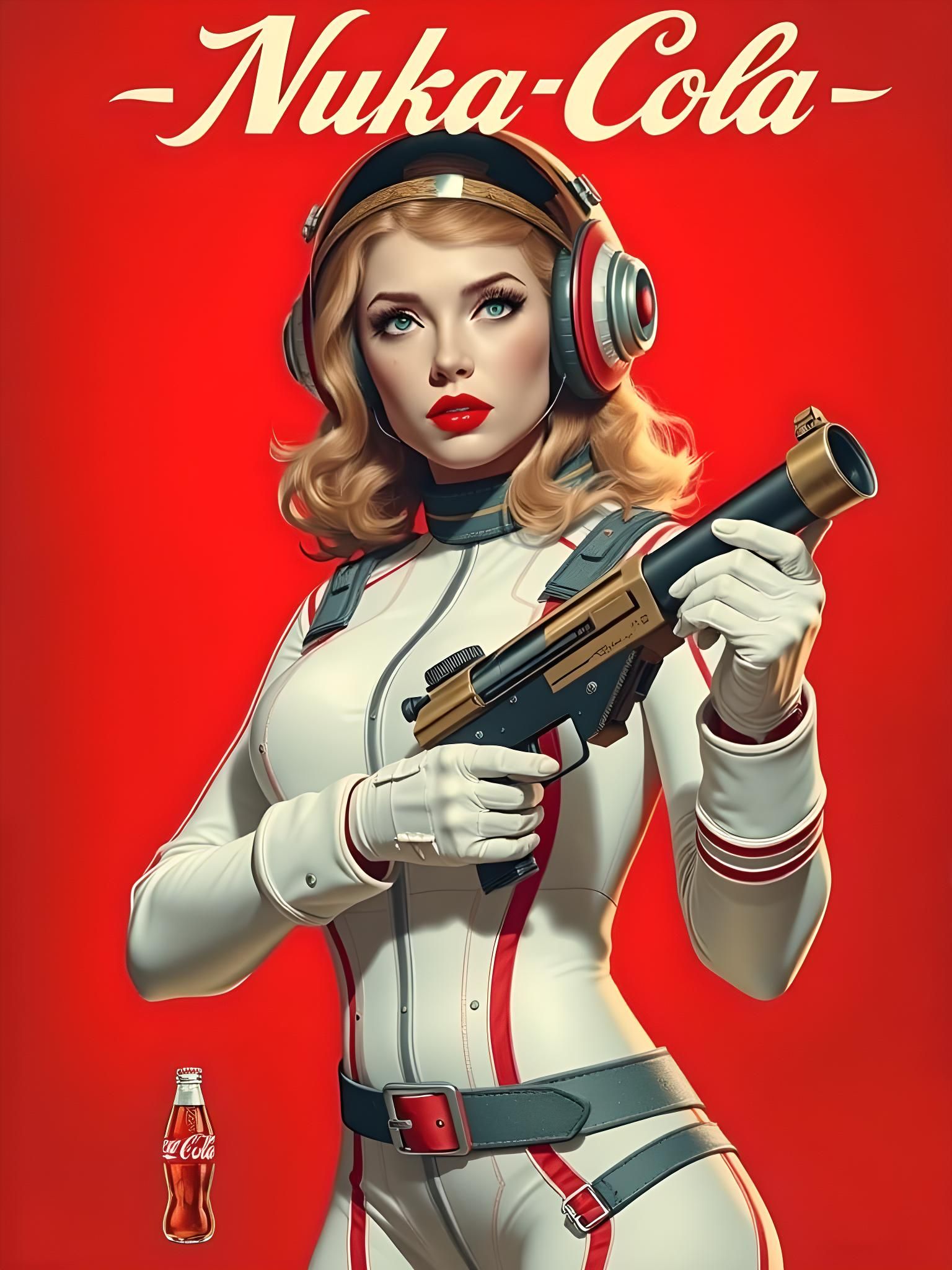 Nuka Cola Girl Pinup Ad