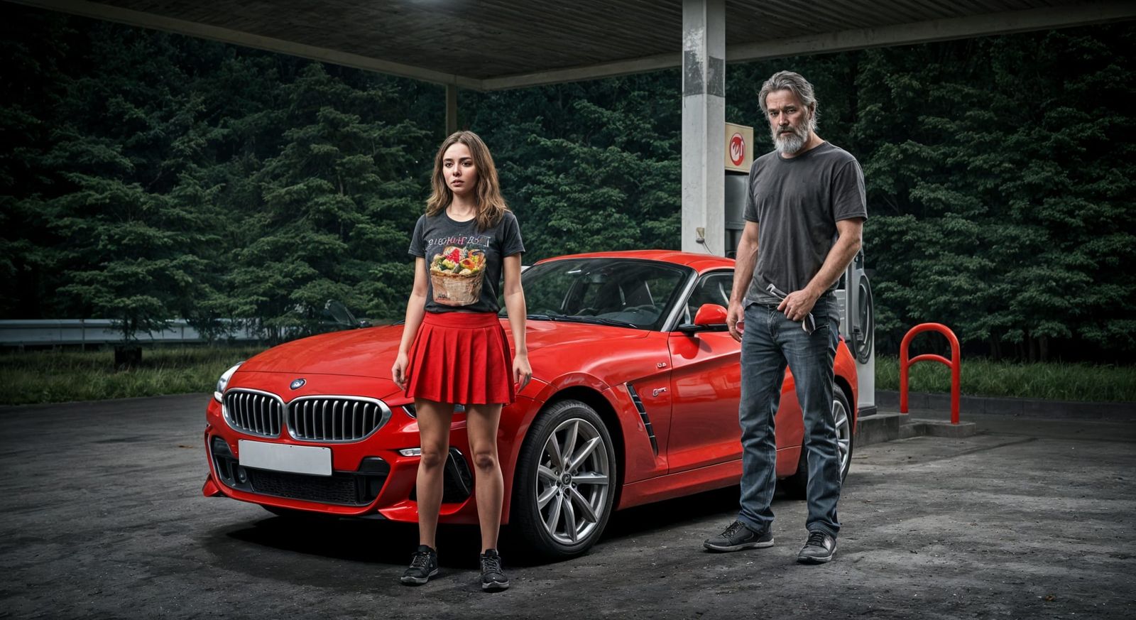 Lost Girl Meets Grim Mechanic in Dark Countryside Fairytale