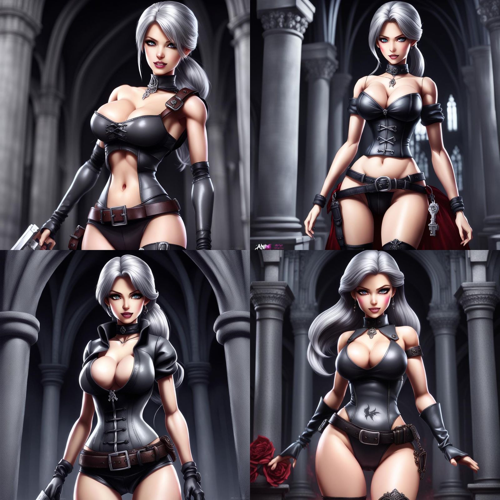 Gothic Vampire Anime Princess