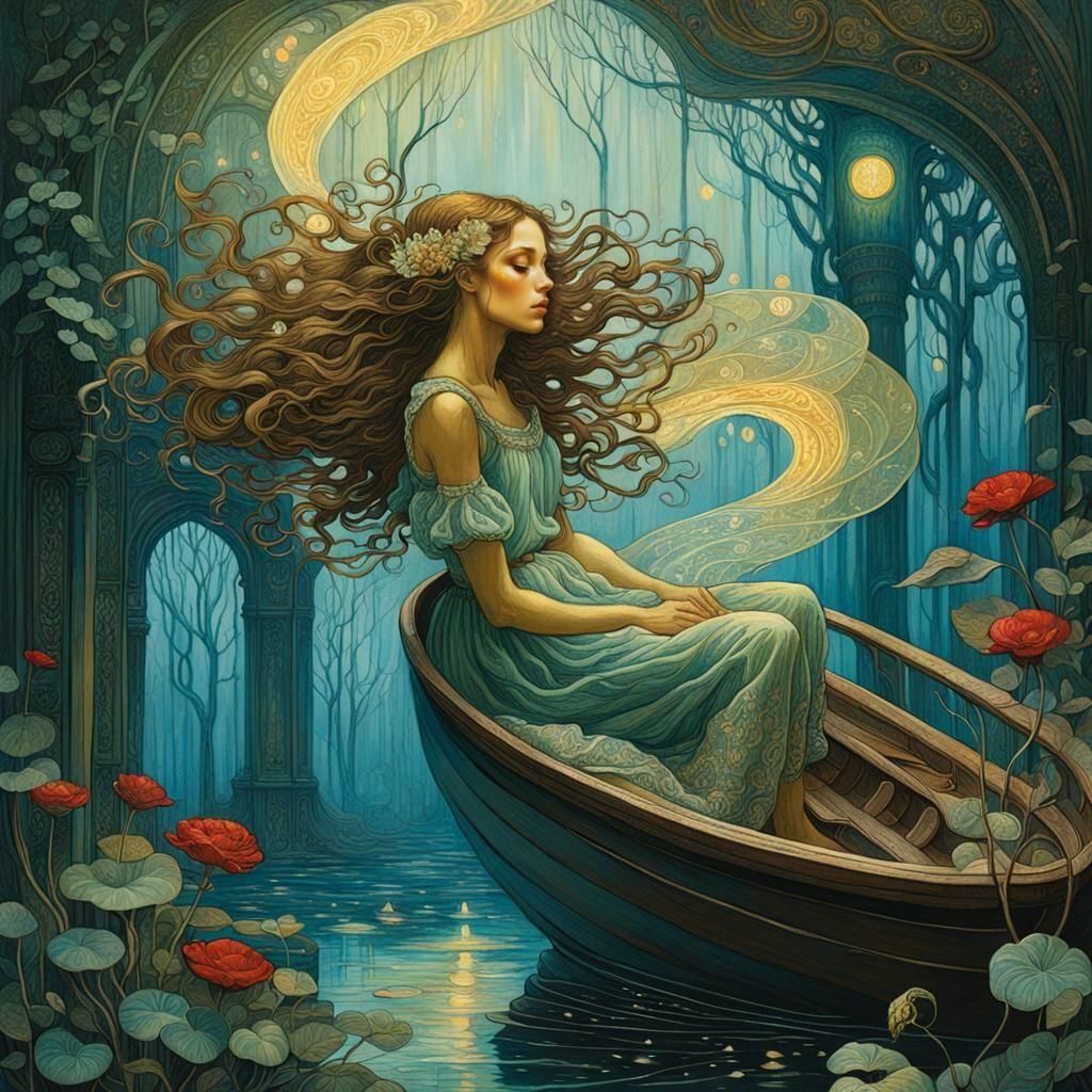 Redolent Romantic Rendezvous in Surreal Style