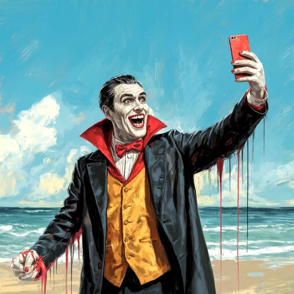Vampire Selfie