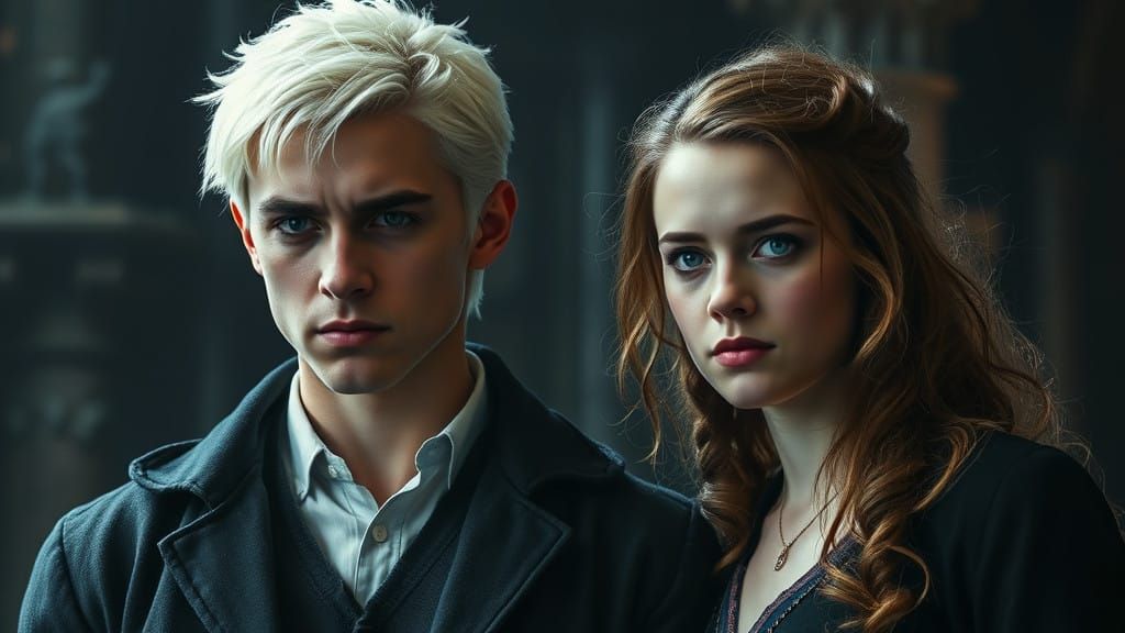 Tense Union: Draco and Hermione in Cinematic Hyperrealism