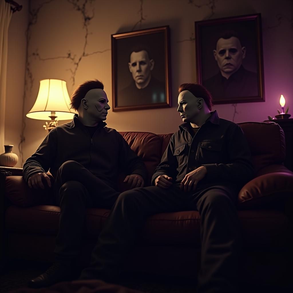 Michael Myers and Jason Plan a Scare