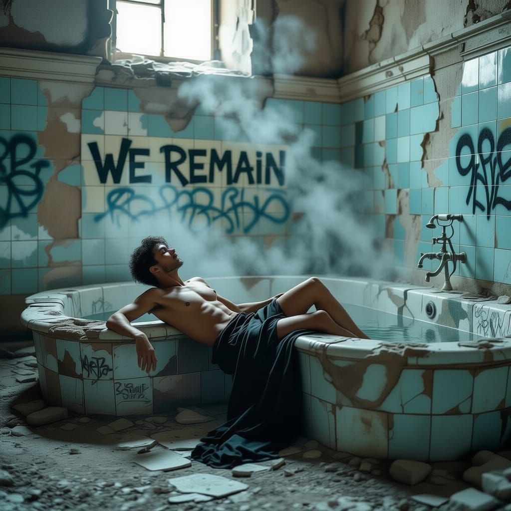 Abstract AI Art: Merged Concepts