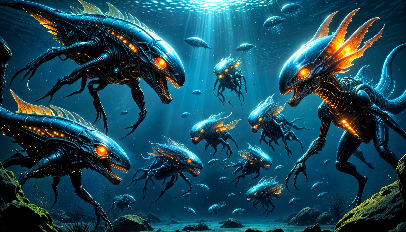 Xenomorph Piranha...