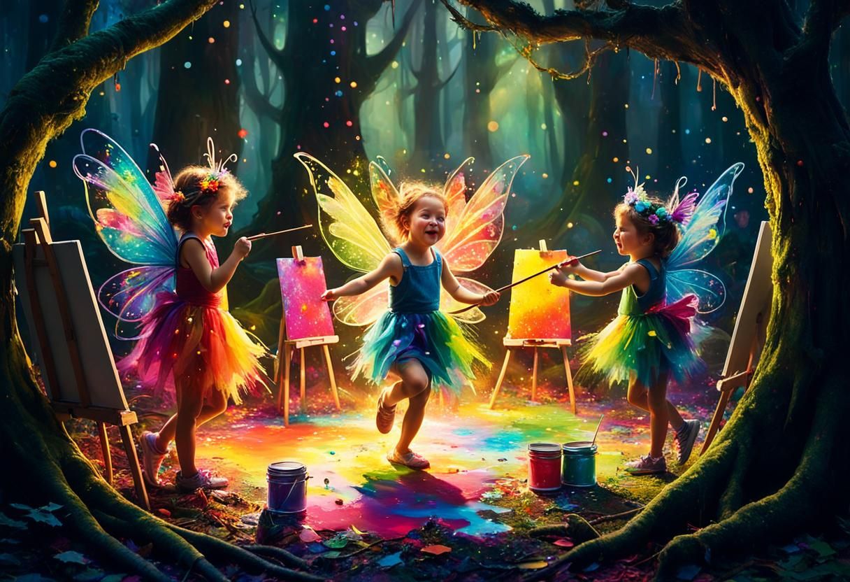 Pixie Paint Party