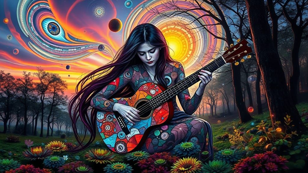 Dreamlike Digital Collage of Gratitude in 8K