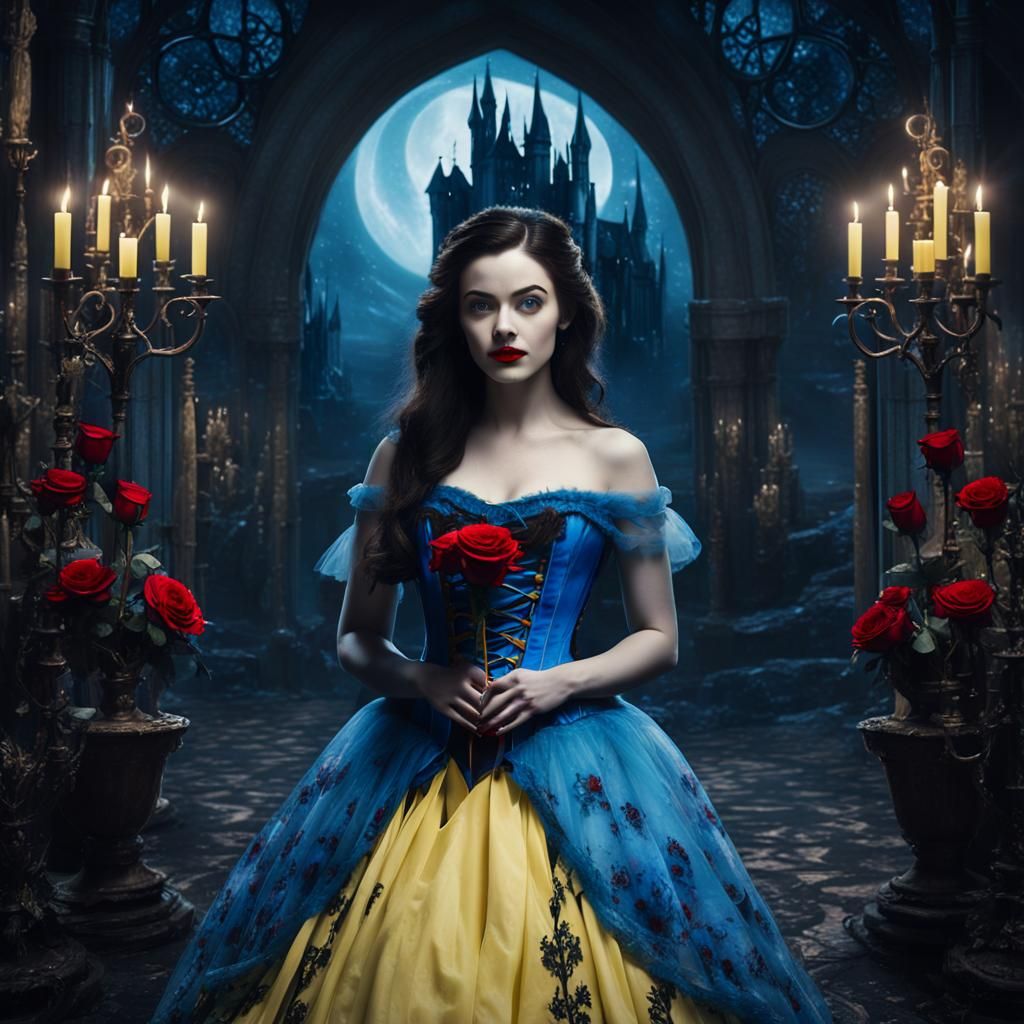 Gothic Fairytale: Belle in the Dark Forest