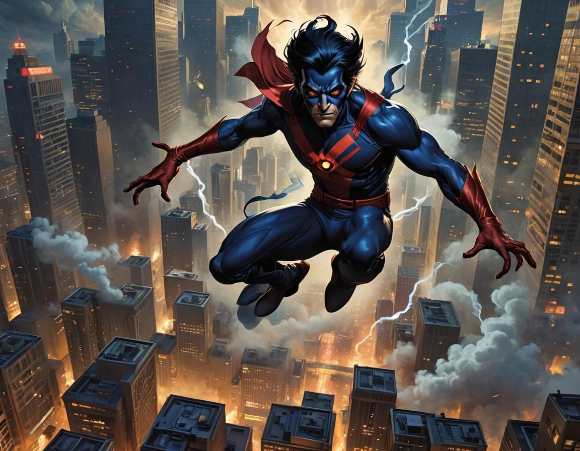 Nightcrawler Teleports in Agile Style