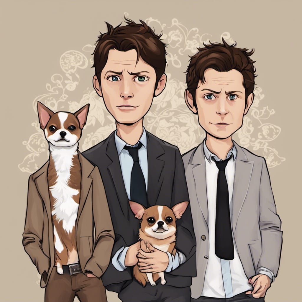Supernatural Characters as Chihuahuas: AI Reimagining