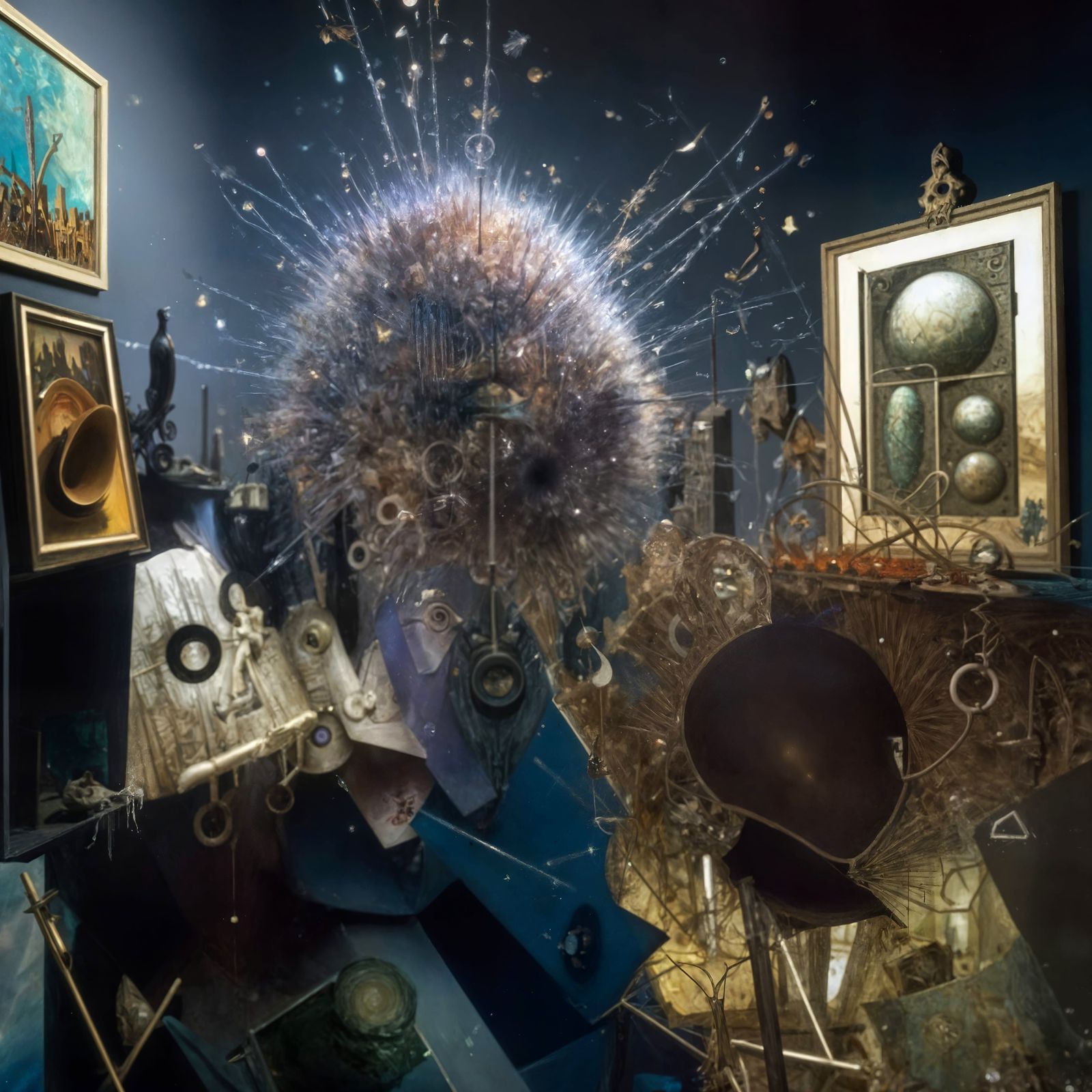 While in a Storage/Break room, a near cousin of the 'other' ...