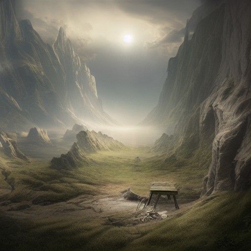 Detailed Matte Painting of an Awakening