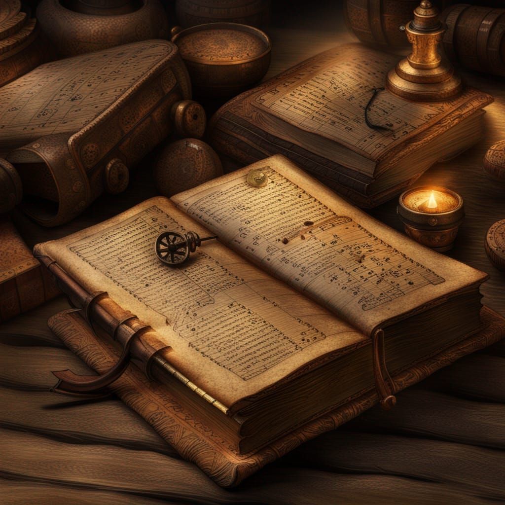 Image of an Ancient Book