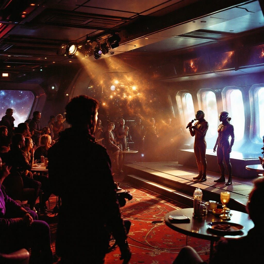 Galactic Karaoke: Humans and Aliens Sing