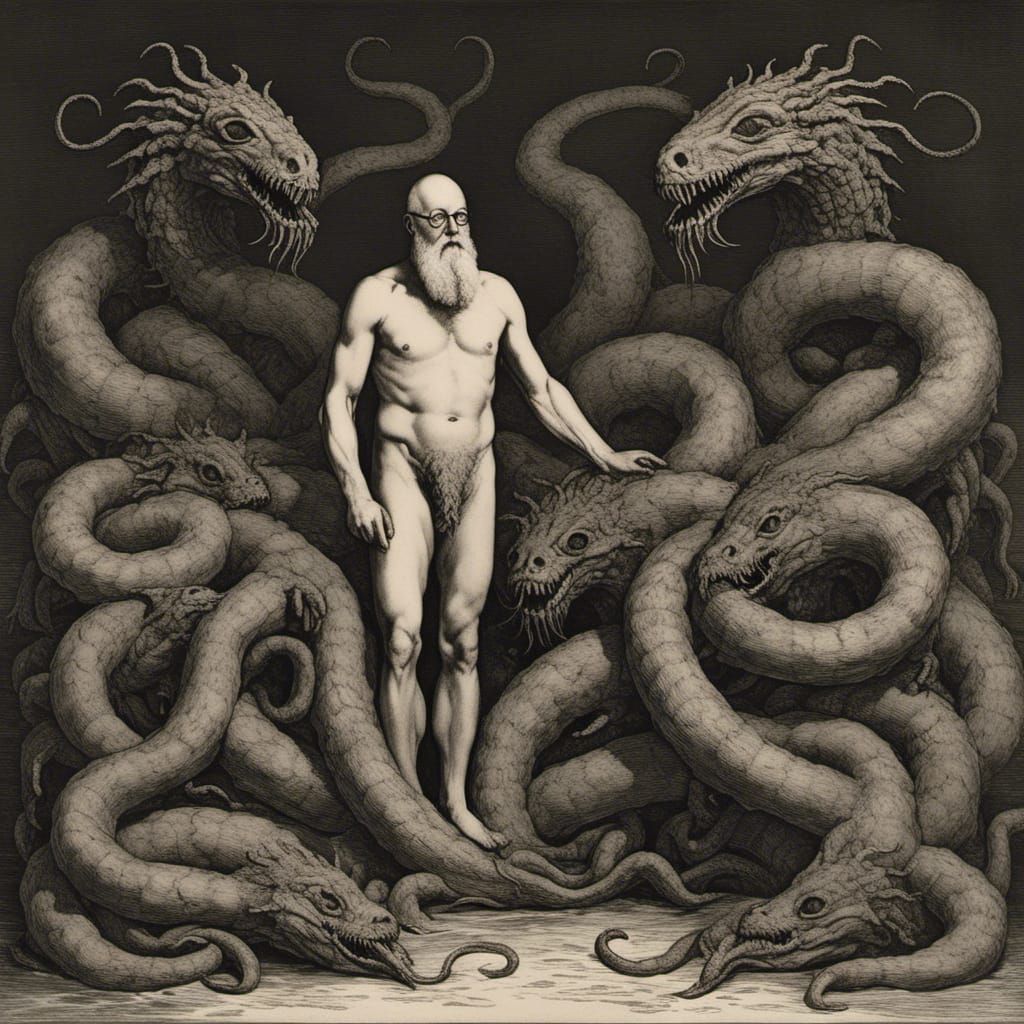 Hercules and the Lernean Hydra