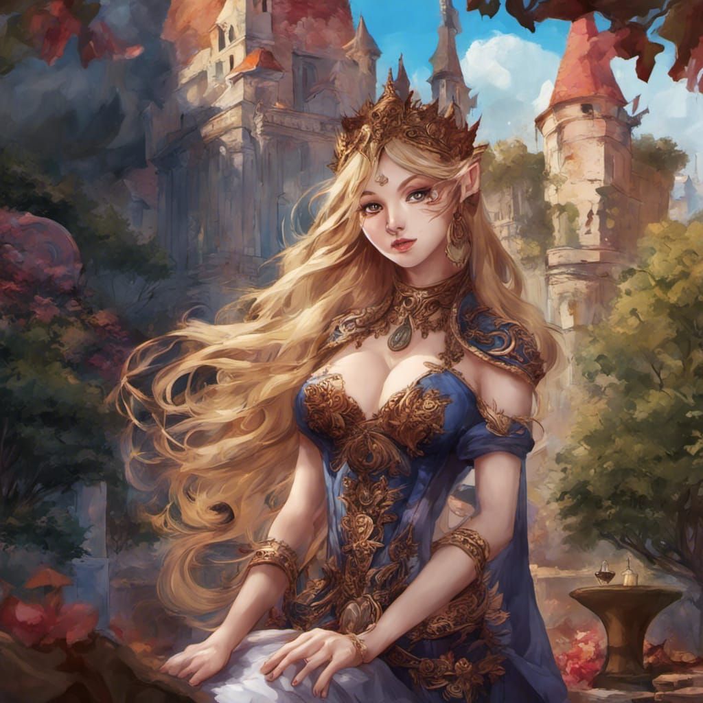 Succubus Queen Reigns Over Enchanted Realm