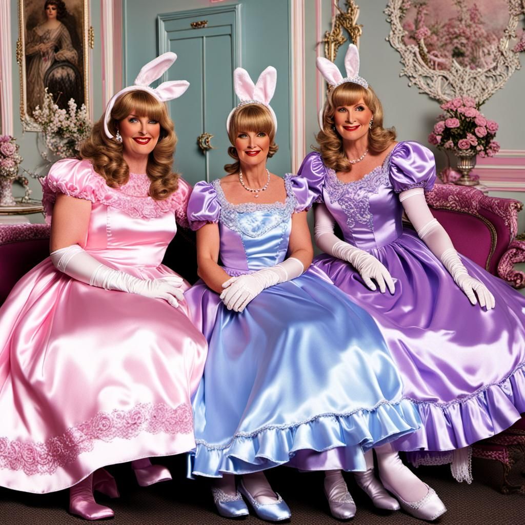 Easter: Transgender Day of Visibility in Satin