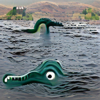 Mysterious Loch Ness Monster Emerges From the Deep