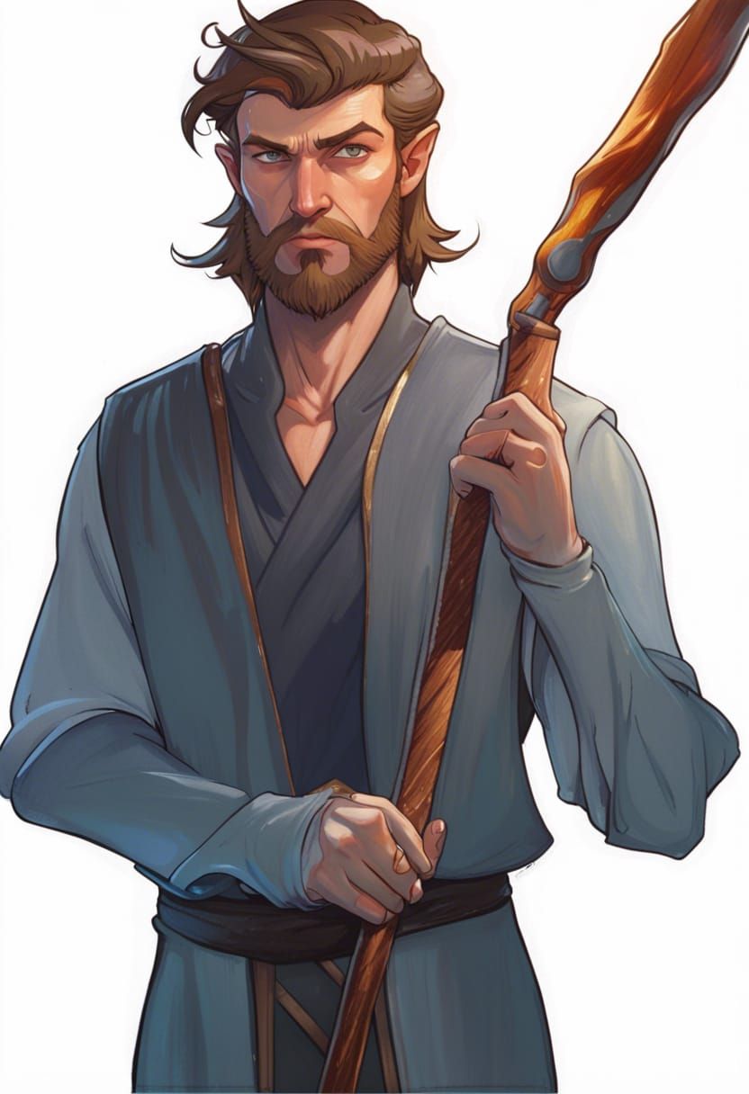 Eyvind the Wizard: Banner Saga Portrait